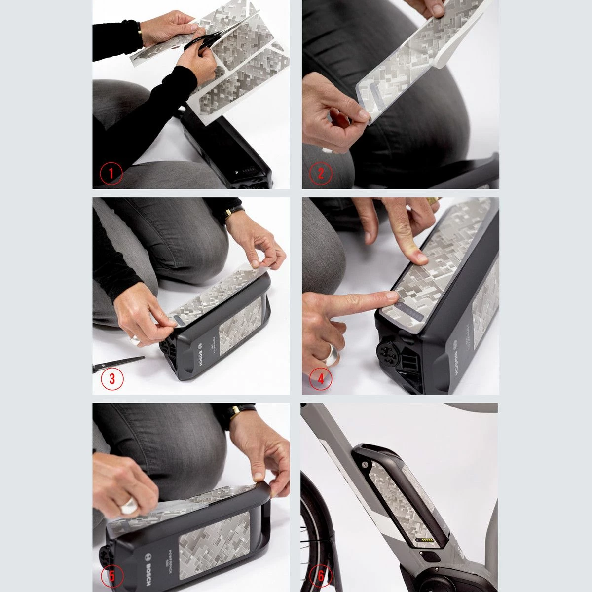 Fahrer - Reflective Battery Kit - Autocollants Réflecteur Pour Batterie De Cadre Bosch Powerpack 7 Fahrer - Reflective Battery Kit - Autocollants Réflecteur Pour Batterie De Cadre Bosch Powerpack – Image 5