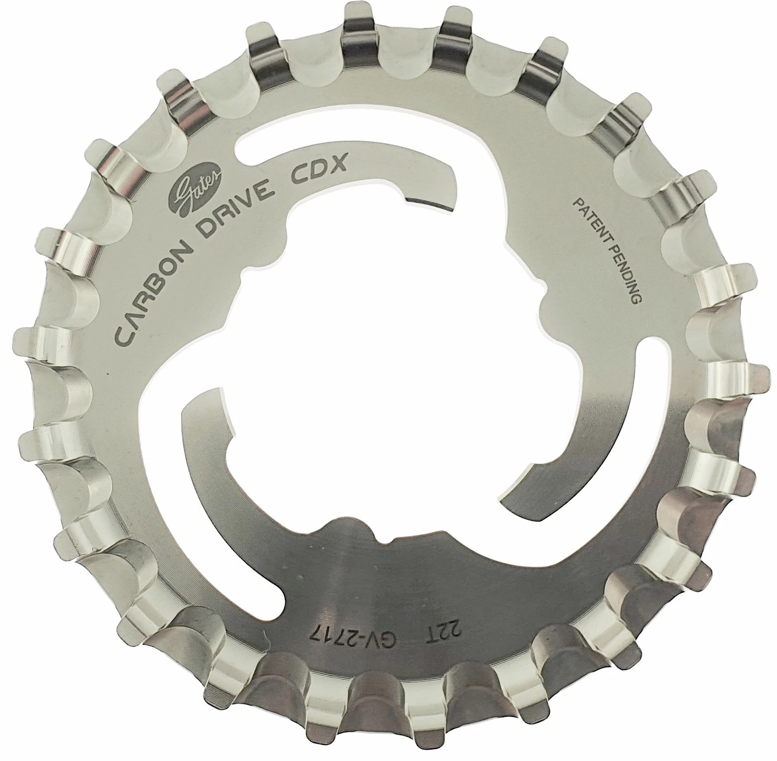 Gates - Poulie Arrière Carbon Drive CDX 22 Dents Centertrack 3 Gates - Poulie Arrière Carbon Drive CDX 22 Dents Centertrack