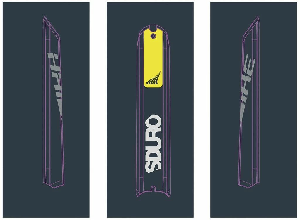 Haibike SDURO - XDURO - Autocollants Pour Skidplate Bosch Powertube 2018 4 Haibike SDURO - XDURO - Autocollants Pour Skidplate Bosch Powertube 2018 – Image 2