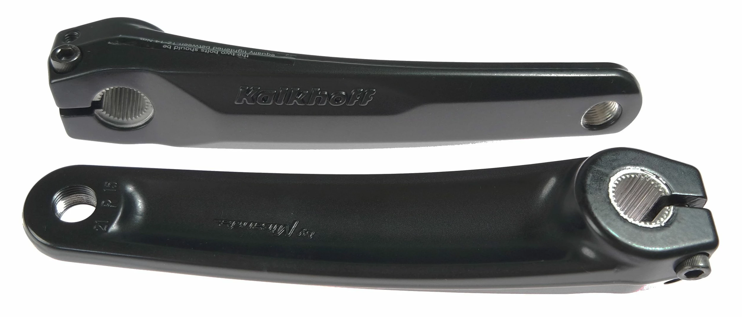 Kalkhoff - Jeu De Deux Manivelles Pour Vélo électrique - Noir 3 Kalkhoff - Jeu De Deux Manivelles Pour Vélo électrique - Noir