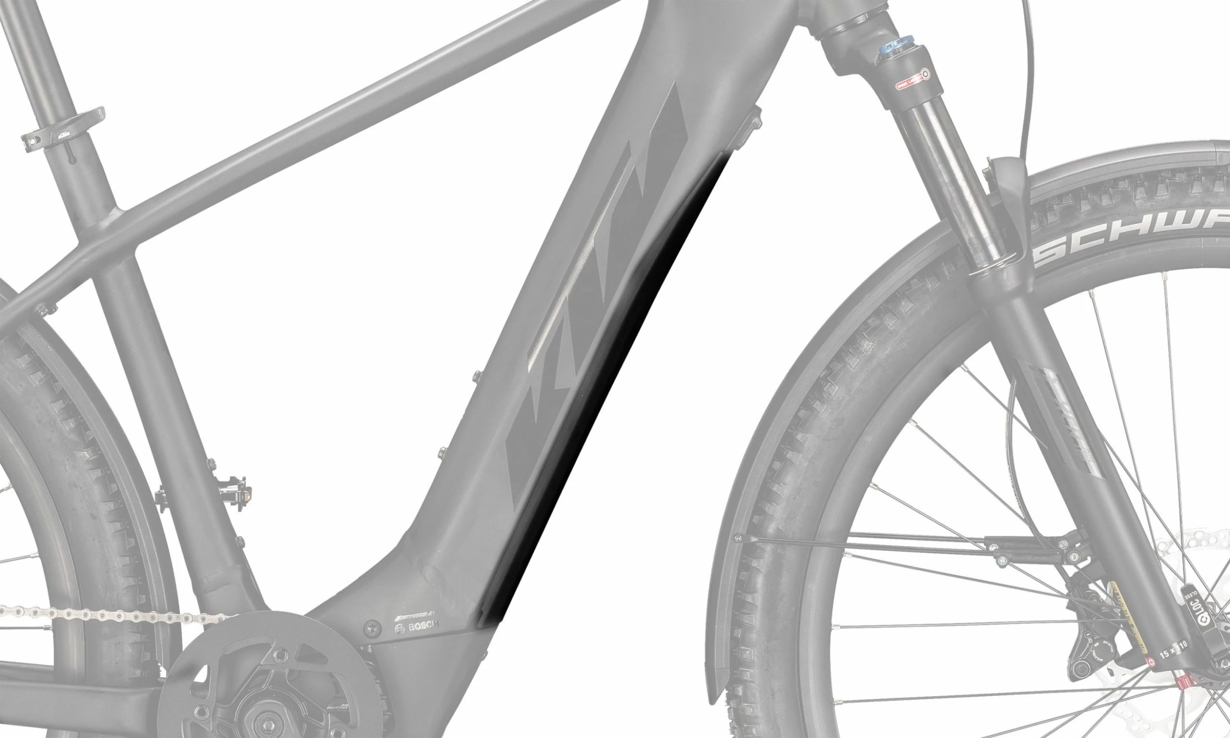 KTM - Cache Pour Batterie Bosch PowerTube - Tube Diagonal 4 KTM - Cache Pour Batterie Bosch PowerTube - Tube Diagonal – Image 2