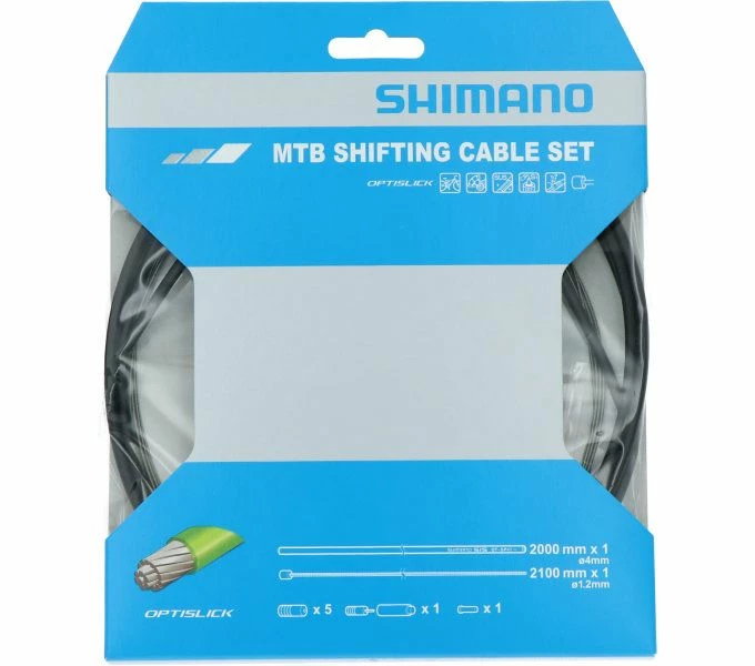 Shimano - Câbles De Dérailleur Optislick (set) 3 Shimano - Câbles De Dérailleur Optislick (set)