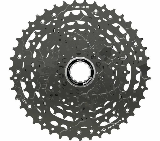 Shimano - Cassette CS-LG400-10 - 10 Vitesses Linkglide 3 Shimano - Cassette CS-LG400-10 - 10 Vitesses Linkglide