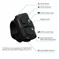 Shimano - Manette Gauche SW-EN600-L -Pièces détachées VAE Soldes shimano manette sw en600 l 1 3840x2160