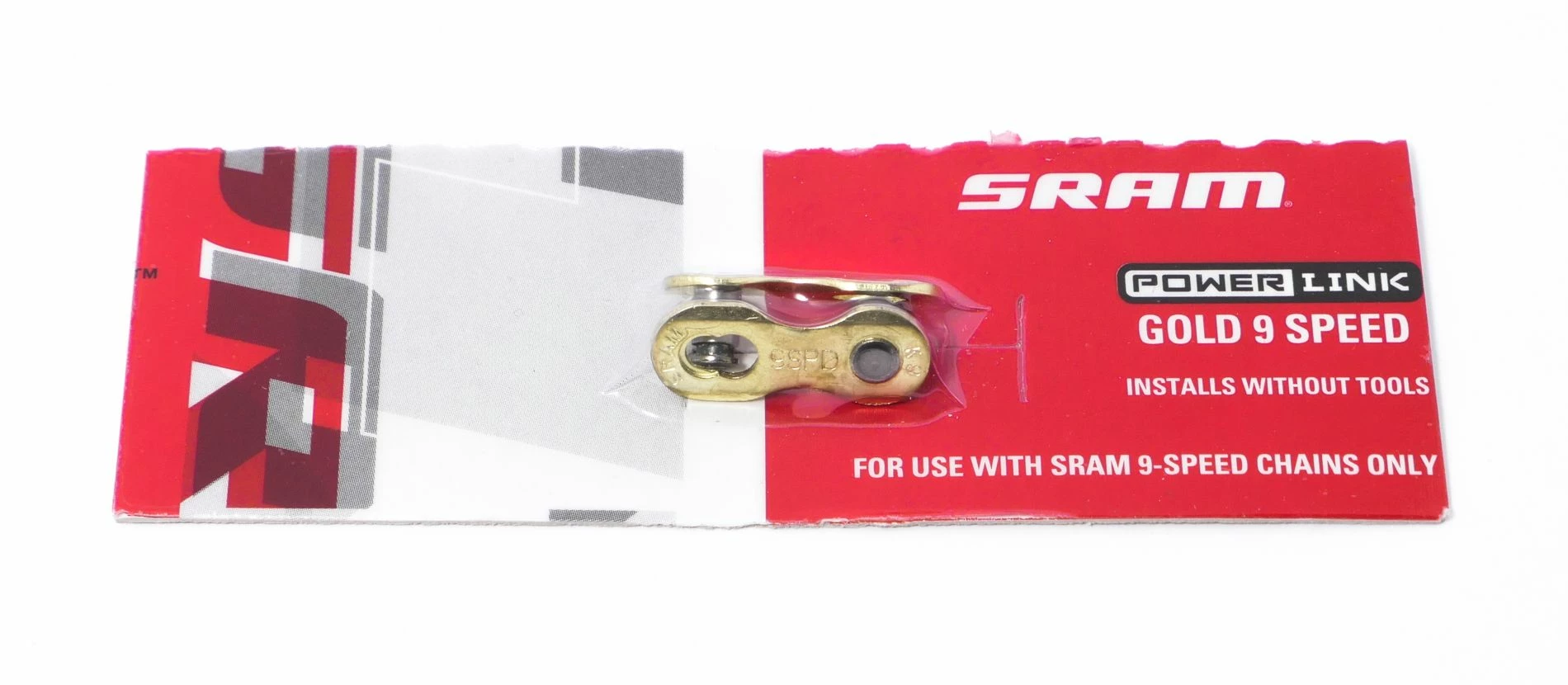 Sram - Attaches Rapides Power Link Gold Pour Chaînes 9 Vitesses 3 Sram - Attaches Rapides Power Link Gold Pour Chaînes 9 Vitesses
